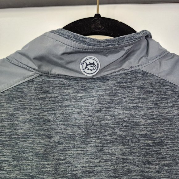 Southern Tide Men's Dark Grey Abercorn Performance Puffer Vest XXL 2XL $138 - Picture 9 of 13